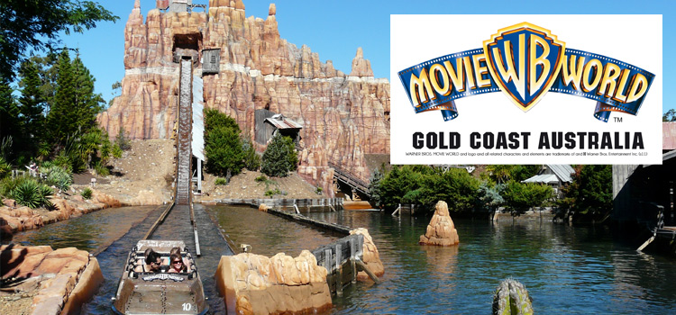 warner bros. movie world map theme park